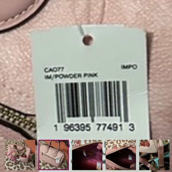 Coach Light Pink large Rowan Bag accessories not included! - Picture 6 of 6